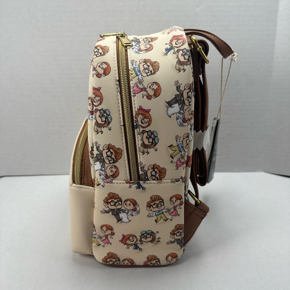 Loungefly Cream Adventure Backpack - Picture 8 of 8